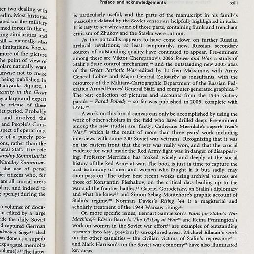 二战的苏联英文原版历史书籍 Soviet Russia in the Second World War 进口英文原版书 苏联国史 二战战的卫国战争与反攻过程 商品图5