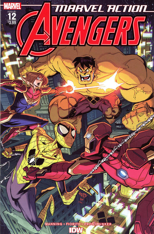 漫威动作系列：复仇者联盟支线 Marvel Action Avengers（2019）普封 商品图0