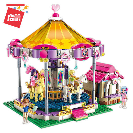 T启蒙 梦幻旋转木马  巡游小火车 商品图1