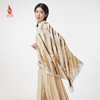 SAINTJOY/上久楷 真丝方巾 丝丝入扣·桔色 FJ16030 商品缩略图10