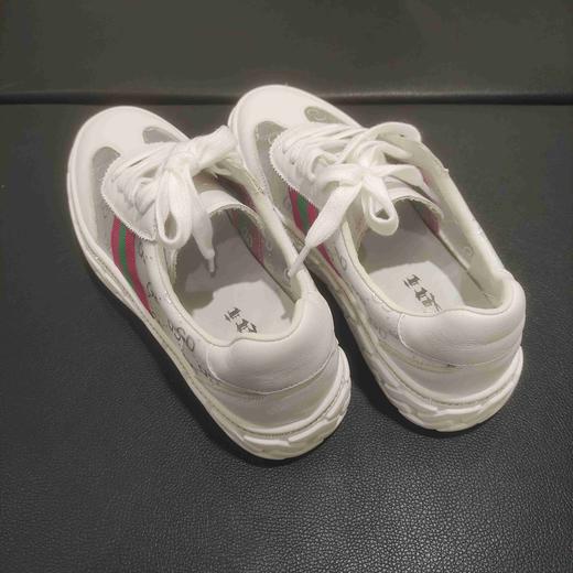 lfgj jeans br506时尚潮流平底网面透气小白鞋 商品图4