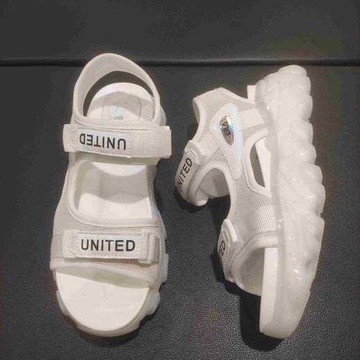 lfgj jeans be208运动老爹凉鞋女夏季松糕厚底轻便女凉鞋 商品图5