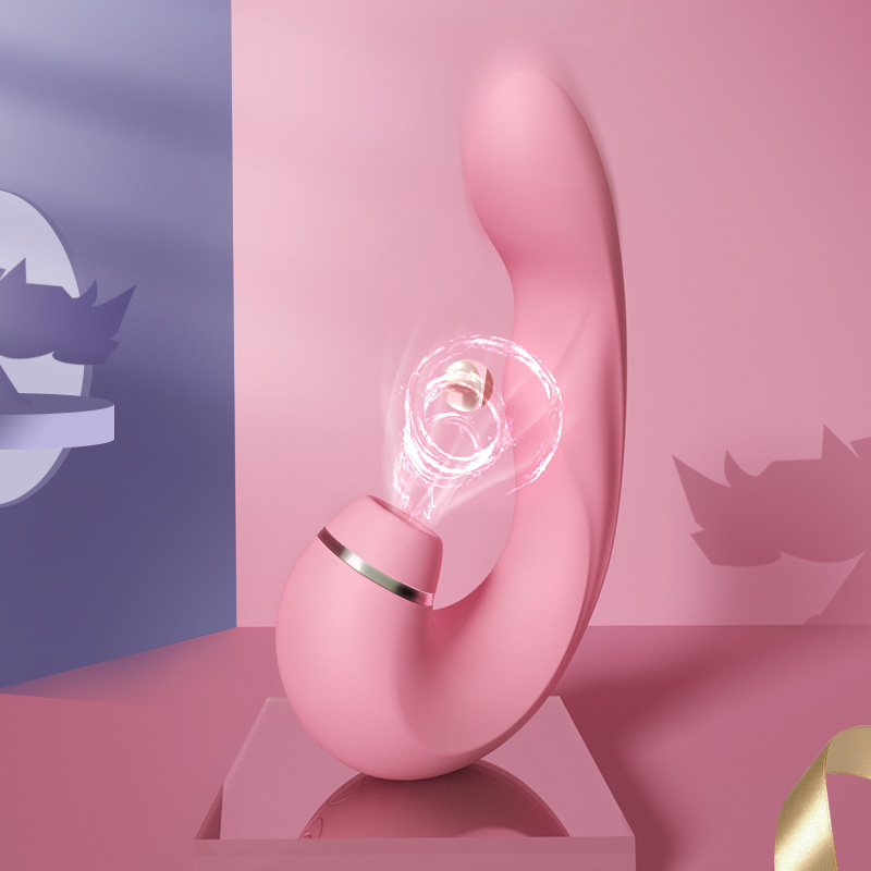 灵犀二代 双头吸震两用按摩棒 女用愉悦快感增强