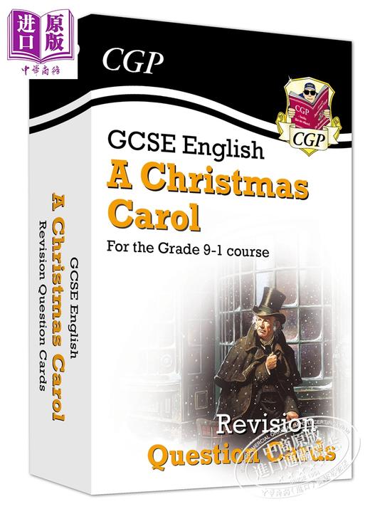CGP GCSE Catch-Up Essentials English Literature A Christmas Carol GCSE英国文学：圣诞颂歌 备考教辅三册 含答案  商品图3