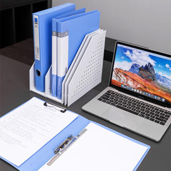 得力文件夹5309(蓝)经济型 商品图3