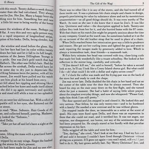 【中商原版】The Gift of the Magi and Other Short Stories 英文原版 欧·亨利短篇小说集 麦琪的礼物和其他 O Henry 商品图6