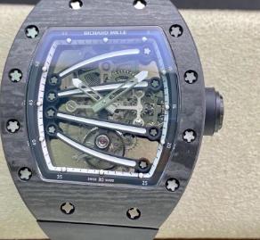 【陀飞轮】RICHARD MILLE理查德米勒（里查德米尔） RM59-01 5901碳纤维表壳男士橡胶表带腕表 商品图0