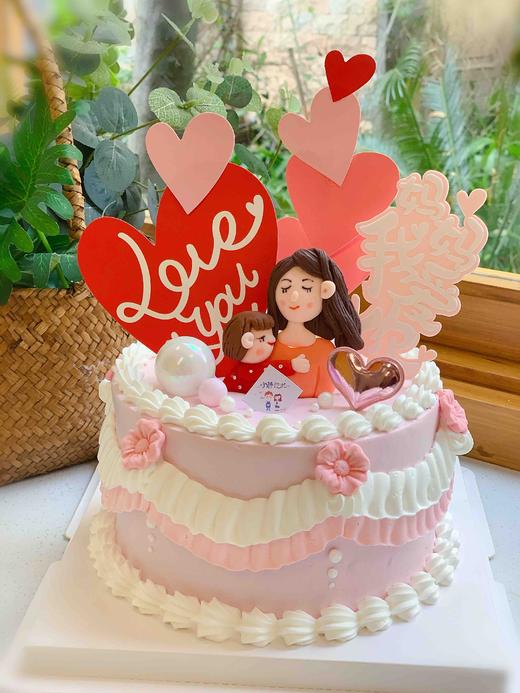 母亲节奶油蛋糕 下单前请仔细阅读商品详情 商品图0