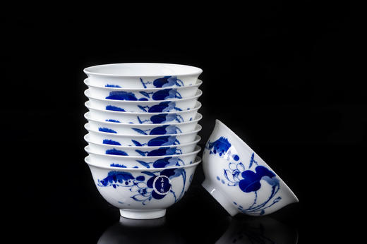 60头釉中彩和为贵餐具 商品图2