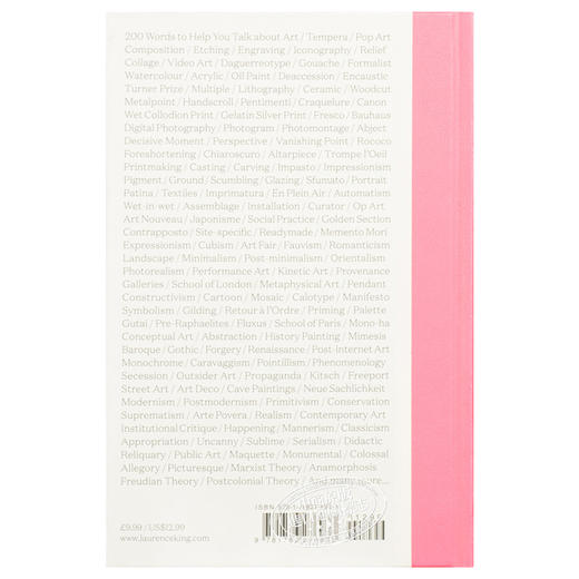 预售 【中商原版】200 Words to Help You Talk About Art 英文原版 200个艺术单词 商品图1