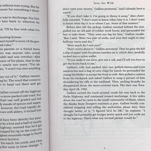 【中商原版】荒野生存:阿拉斯加之死 英文原版 Into the Wild Jon Krakauer成名作 肖恩潘电影原著小说 正版 商品图4
