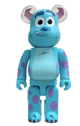 Bearbrick 怪兽大学 毛怪苏利文-1000%