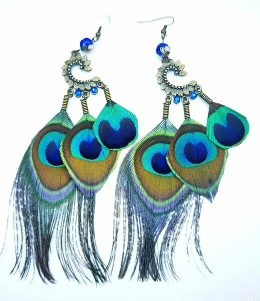 W°龙凤款合金耳坠 商品图0