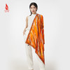 SAINTJOY/上久楷 真丝方巾 丝丝入扣·桔色 FJ16030 商品缩略图3