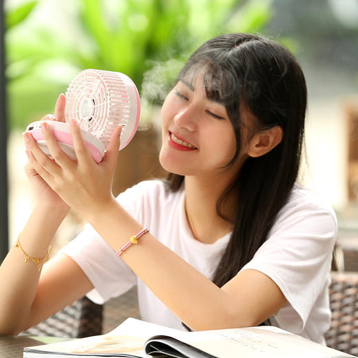 【家用电器】*喷雾加湿制冷器迷你可充电风扇 商品图1