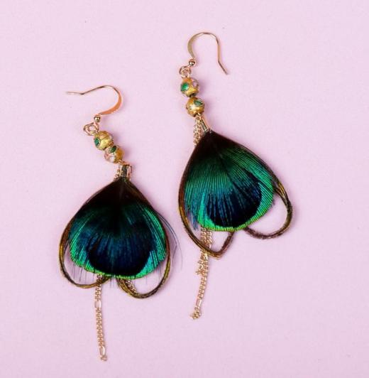 W°新心相连耳坠 商品图0