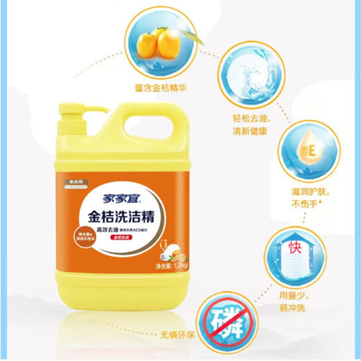 家家宜生姜除腥洗洁精 商品图1