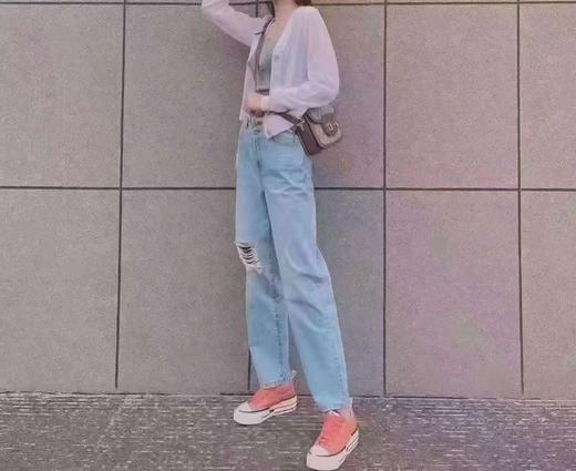 3楼 阿玛施AMASS破洞牛仔裤 商品图3