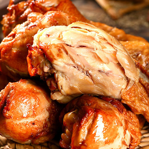 甄选 | 【休闲零食 】鲁小吉老汤虎皮大鸡腿65g*12根 五香/藤椒/香辣口味-保质期90天 商品图1