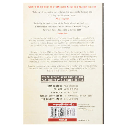 二战的苏联英文原版历史书籍 Soviet Russia in the Second World War 进口英文原版书 苏联国史 二战战的卫国战争与反攻过程 商品图1