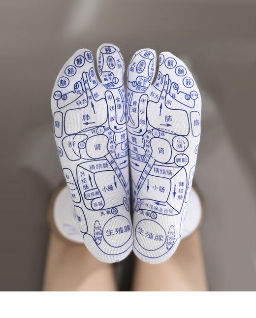 单艾堂 穴位足疗袜（颜色随机） 商品图4