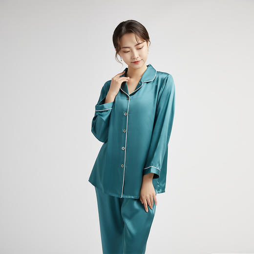 SAINTJOY/上久楷女式长袖睡衣套装JWS24001 商品图2