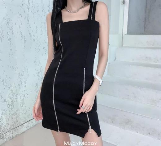 特价秒杀 MacyMccoy拉链吊带裙.潮快闪[福利品] 商品图1