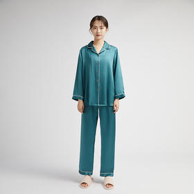 SAINTJOY/上久楷女式长袖睡衣套装JWS24001