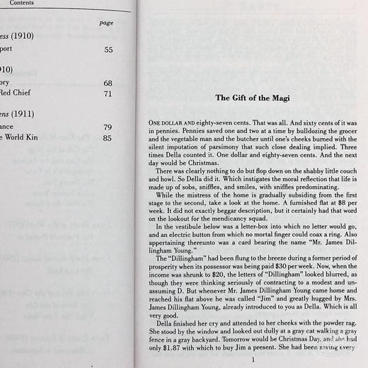 【中商原版】The Gift of the Magi and Other Short Stories 英文原版 欧·亨利短篇小说集 麦琪的礼物和其他 O Henry 商品图5