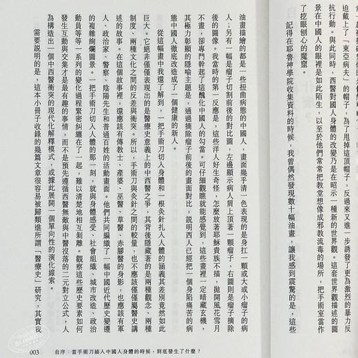 【中商原版】灸针PK柳叶刀 医疗变迁与现代政治 港台原版 杨念群 香港三联书店 中国近代史 商品图5