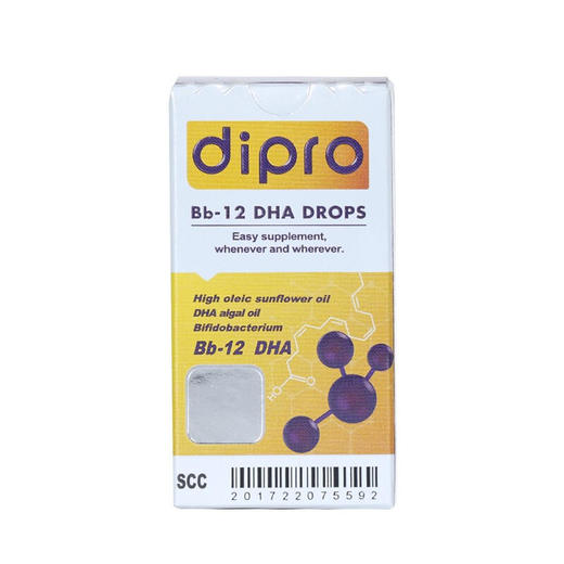 【迪辅乐dipro】DHAbb12科汉森益生菌婴幼儿新生婴儿童肠胃滴剂8ml/瓶 商品图1