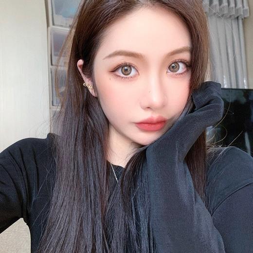 猪蹄/猪有蹄同款美瞳‼️pinkg 年抛 小酪棕 商品图5