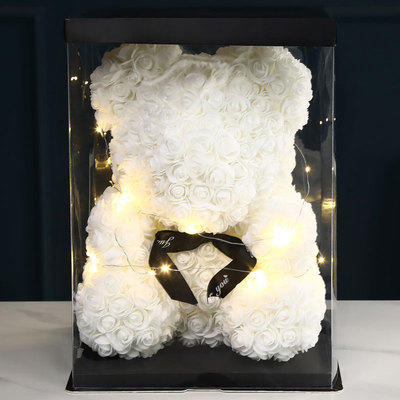 PE仿真花小熊-独角兽-爱心-520情人节生日礼物 商品图6