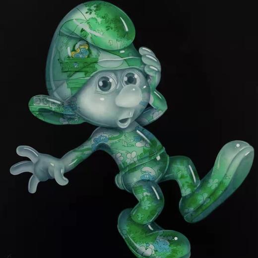 玉卡通-蓝精灵-訾鹏 商品图0