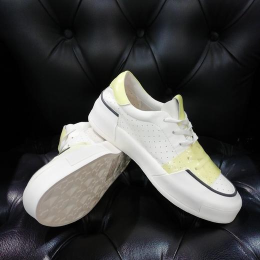 lfgj jeansAE106冲孔单皮小白鞋 商品图10