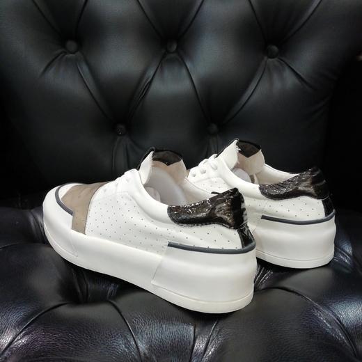 lfgj jeansAE106冲孔单皮小白鞋 商品图2