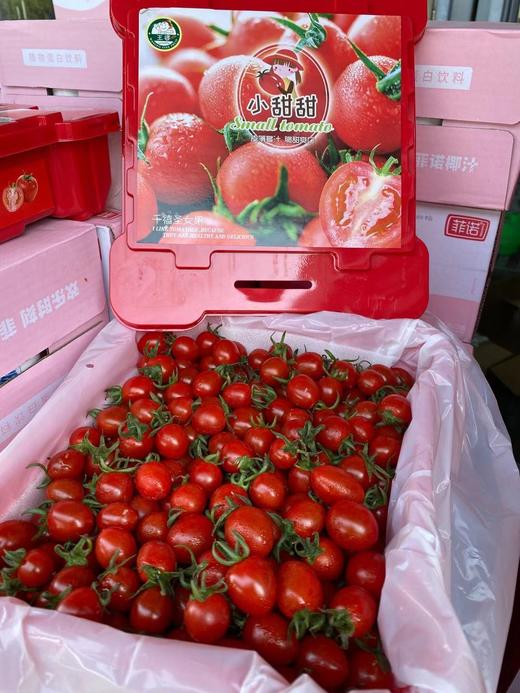 周二取货：【塑盒王婆小甜甜千禧】一盒毛重2.8斤左右，甜而爆汁！无敌新鲜！ 商品图3