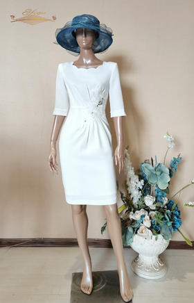 【特惠】YIQU丨“春暖花开”连身裙（白色）P