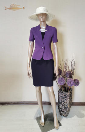 【特惠】YIQU丨“初恋时代”西装上衣（浅紫）