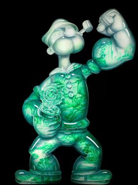 玉卡通-大力水手-訾鹏