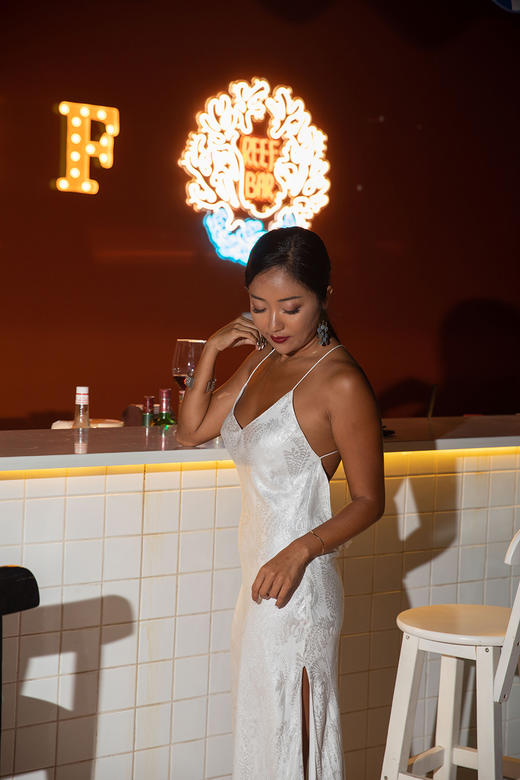 CG｜Lei dress Cowls back slipdress 05_502 [真丝交叉露背吊带连衣裙] 商品图8