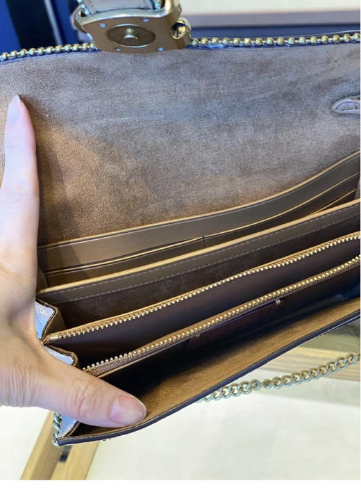 美现￥1850直邮！Coach专柜款tabby走珠链条包 白色特别适合夏天 商品图3