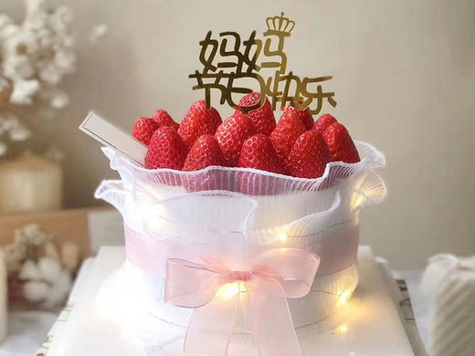 母亲节E款康乃馨创意主题蛋糕 商品图0