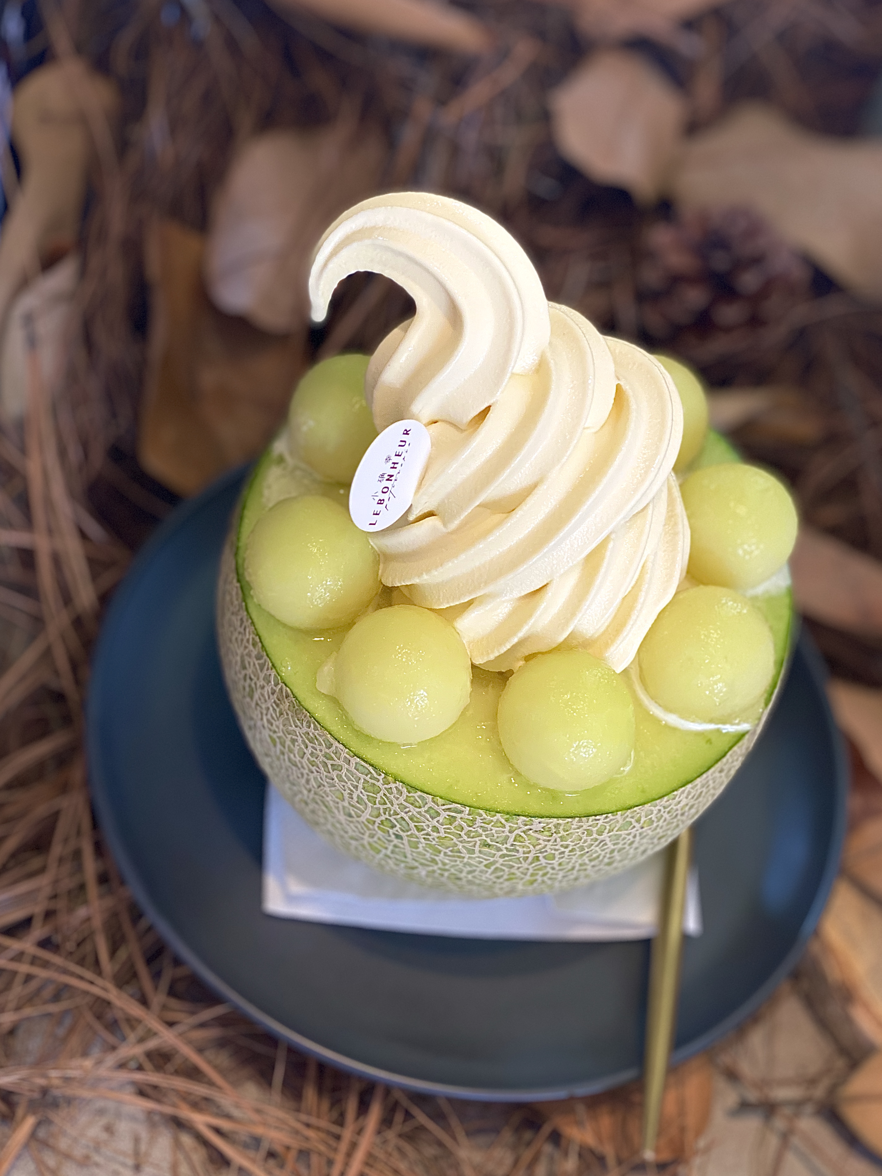 玫珑哈密瓜冰淇淋