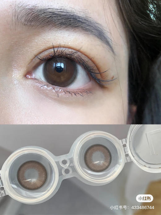 年抛美瞳 Lilian 巧不巧 14.5 巧克力豆 商品图0