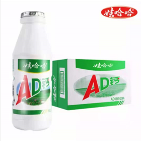 娃哈哈AD钙奶200gx6排