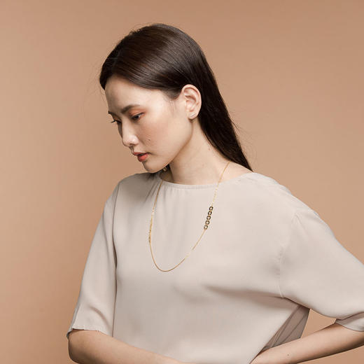 金属一字耳钉 Tracey Chen 商品图2