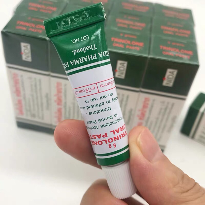 现货正品泰国NIDA戴挪伦口腔溃膏嘴巴长泡舌痛牙龈复发上火5g