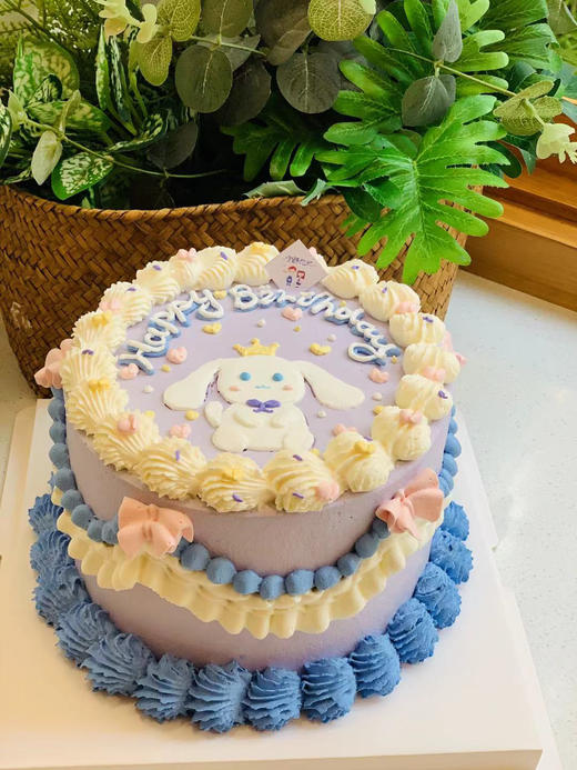 复古手绘兔子奶油蛋糕 下单前请仔细阅读商品详情 商品图0