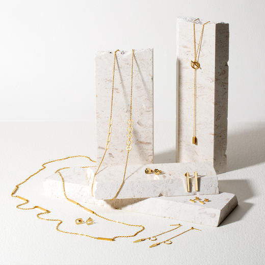 柱型耳钉 Tracey Chen 商品图3